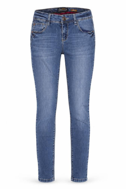 Womens UK Size 26 in house of denim Regular Fit Skinny Blue Jeans