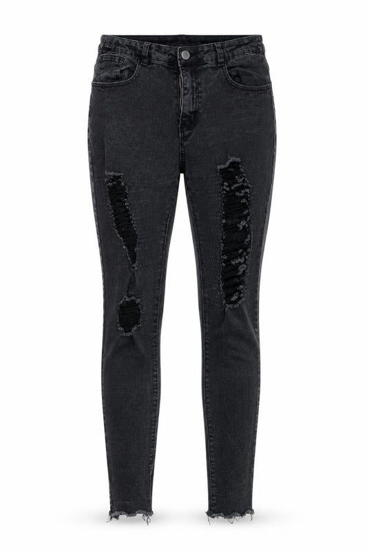 SHEIN Womens Black   Skinny Jeans Size 28 in L24 in