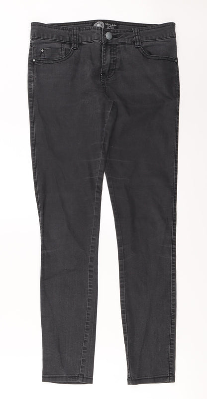 New Look Womens Black   Skinny Jeans Size 10 L27 in