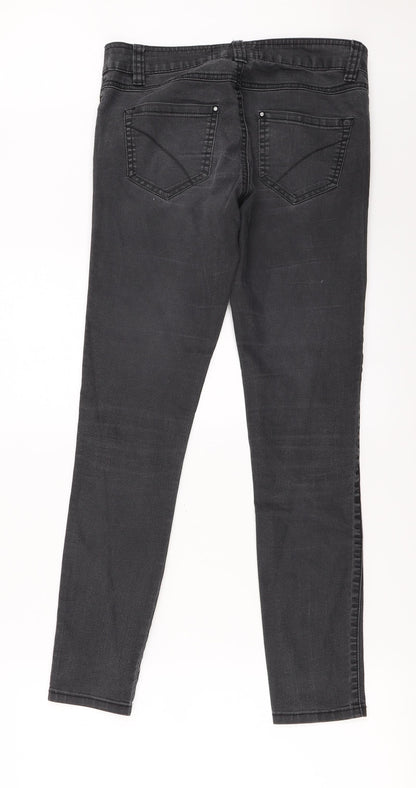 New Look Womens Black   Skinny Jeans Size 10 L27 in