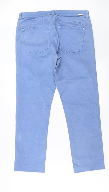 Womens UK Size 38 in Preworn Regular Fit Skinny Blue Jeans