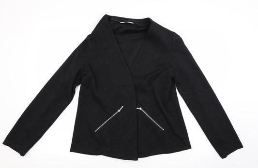 George Womens Black   Jacket Coat Size 8