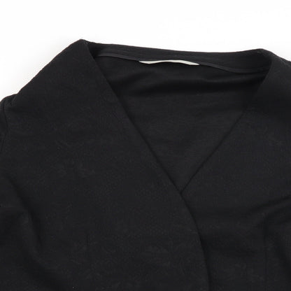 George Womens Black   Jacket Coat Size 8