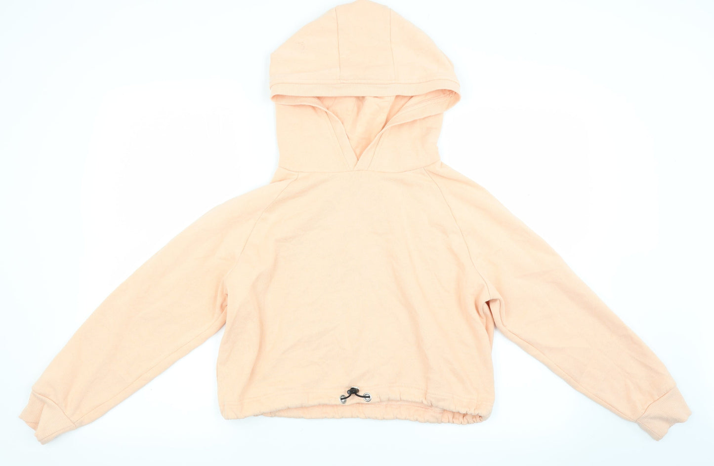 Active Girls Orange  Jacquard Pullover Hoodie Size 11-12 Years