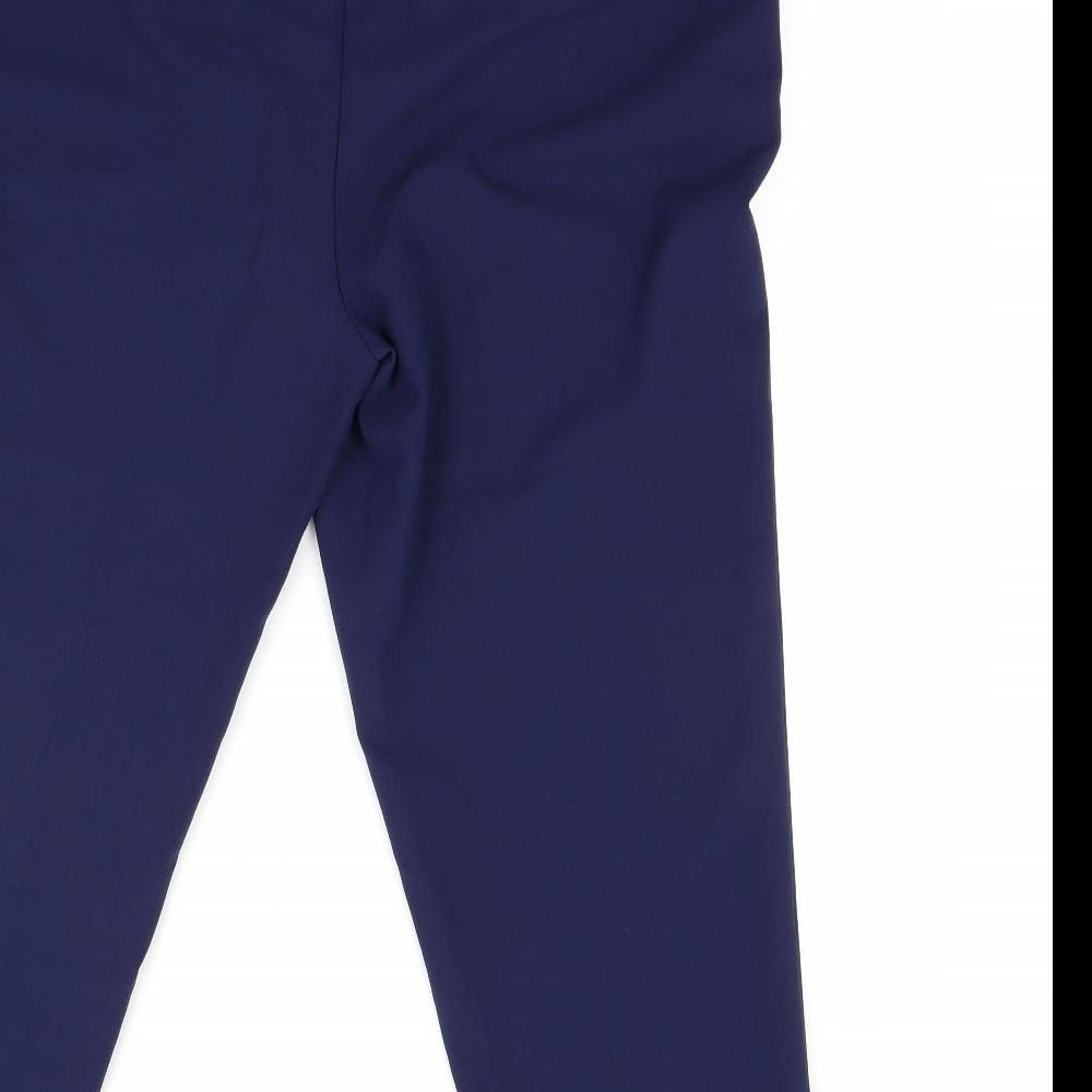 Womens UK Size 16 Papaya Regular Fit  Blue Trousers