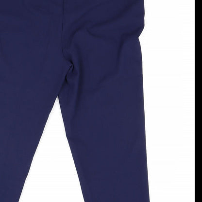 Womens UK Size 16 Papaya Regular Fit  Blue Trousers