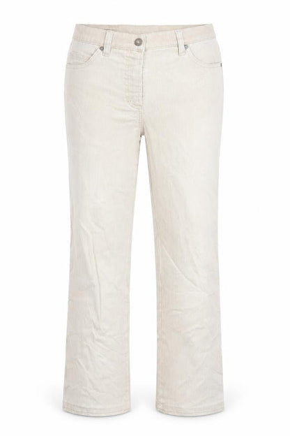 Gerry Weber Womens Beige  Denim Straight Jeans Size 8 L26 in