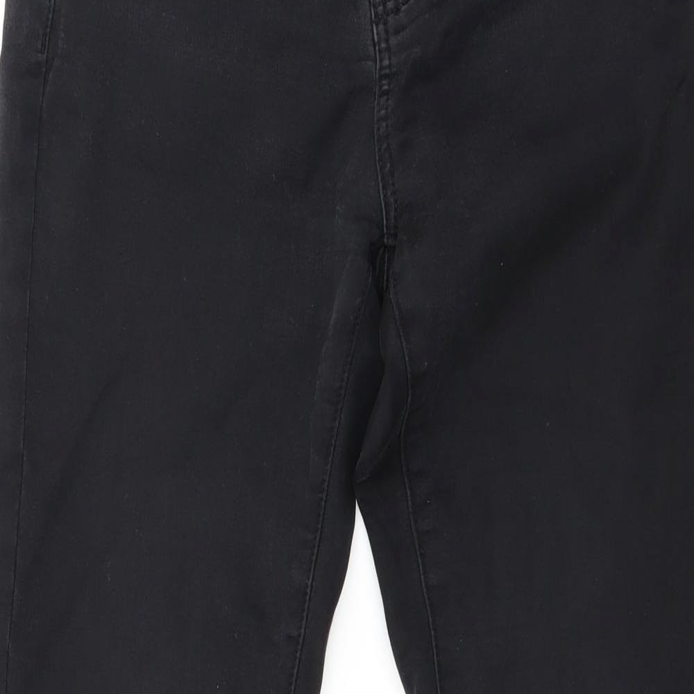 Primark Womens Black  Denim Skinny Jeans Size 10 L27 in