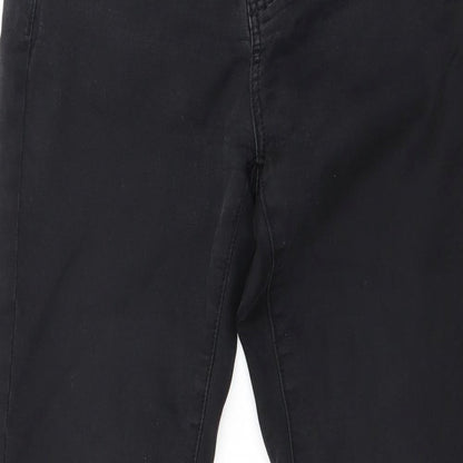 Primark Womens Black  Denim Skinny Jeans Size 10 L27 in