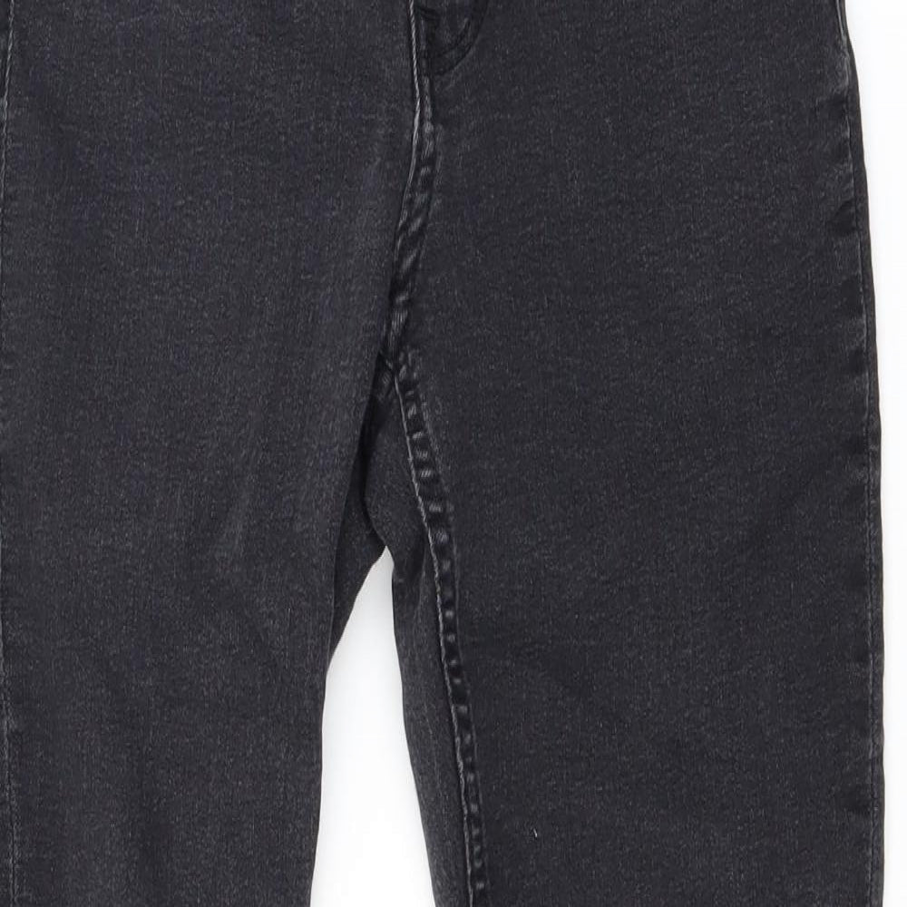 Womens UK Size 10 Divided Regular Fit Skinny Black Jeans