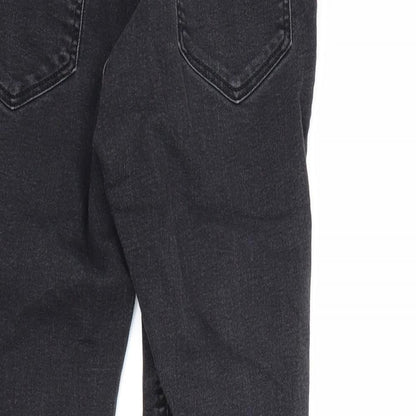 Womens UK Size 10 Divided Regular Fit Skinny Black Jeans
