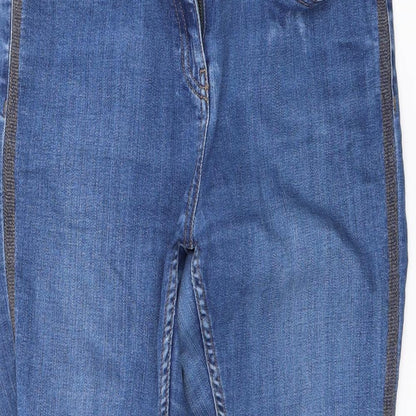NEXT Womens Blue  Denim Skinny Jeans Size 12 L27 in