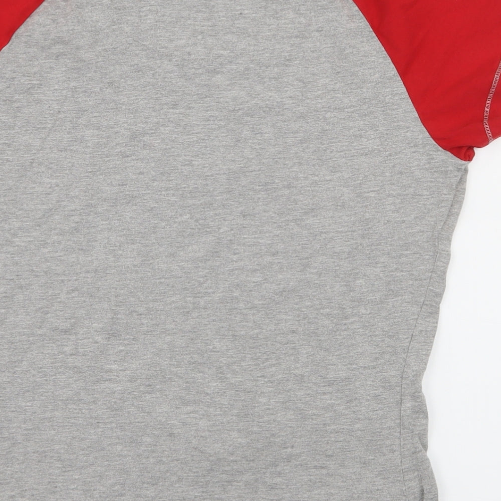 Sport Relief Womens Grey Geometric Jersey Basic T-Shirt Size 10  - Sport Relief 2012