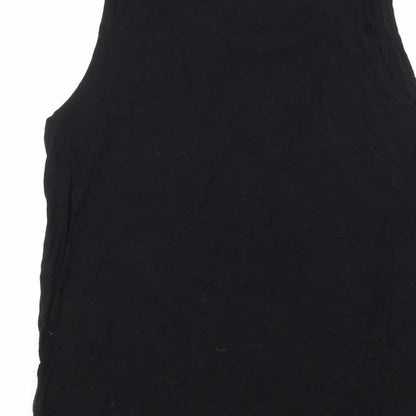 Womens UK Size M H&M Black Basic Tank