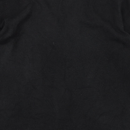 Poppy Womens Black  Knit Cardigan Jumper Size 10