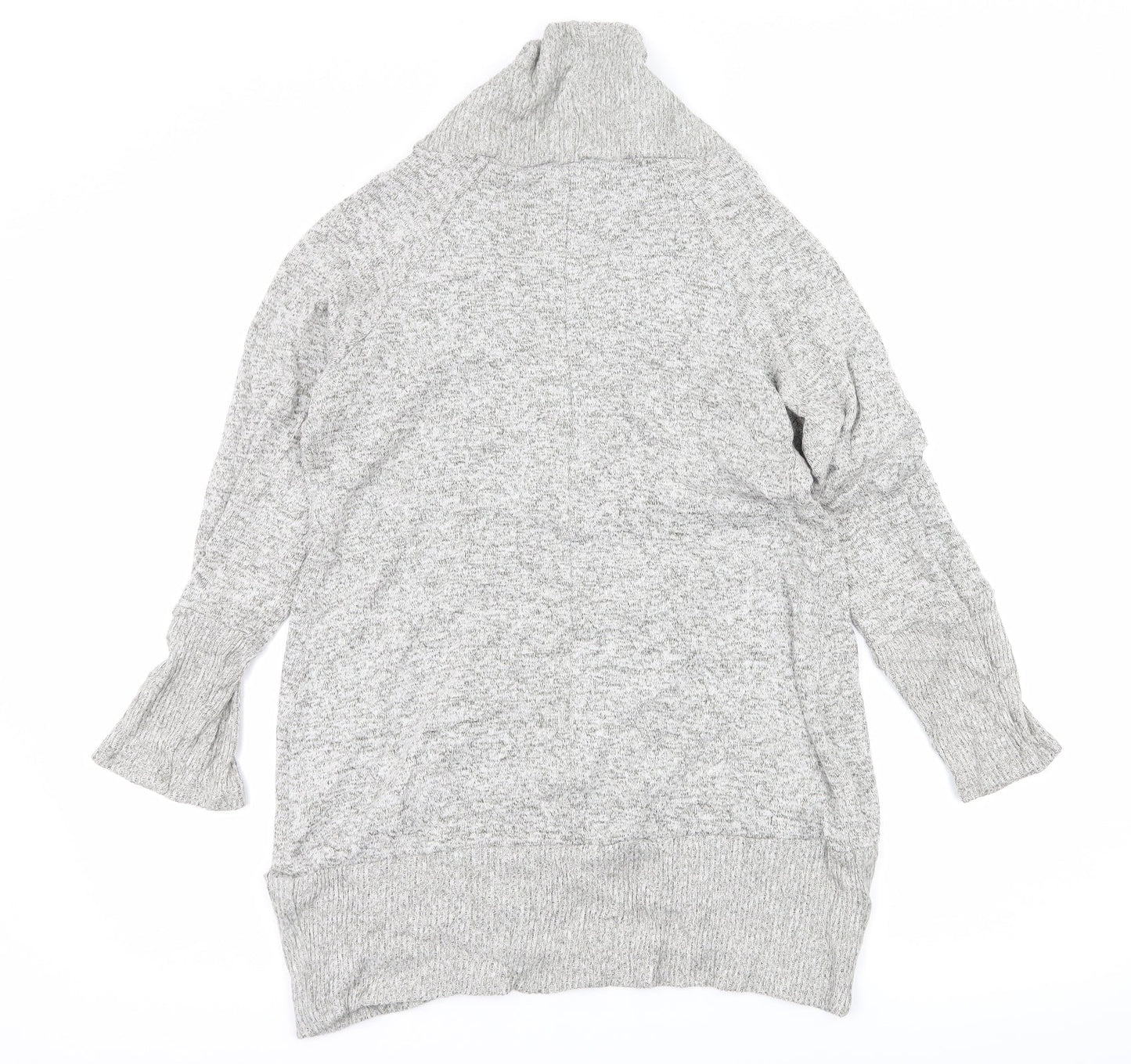 Oliva Rae Womens Grey  Knit Cardigan Jumper Size M