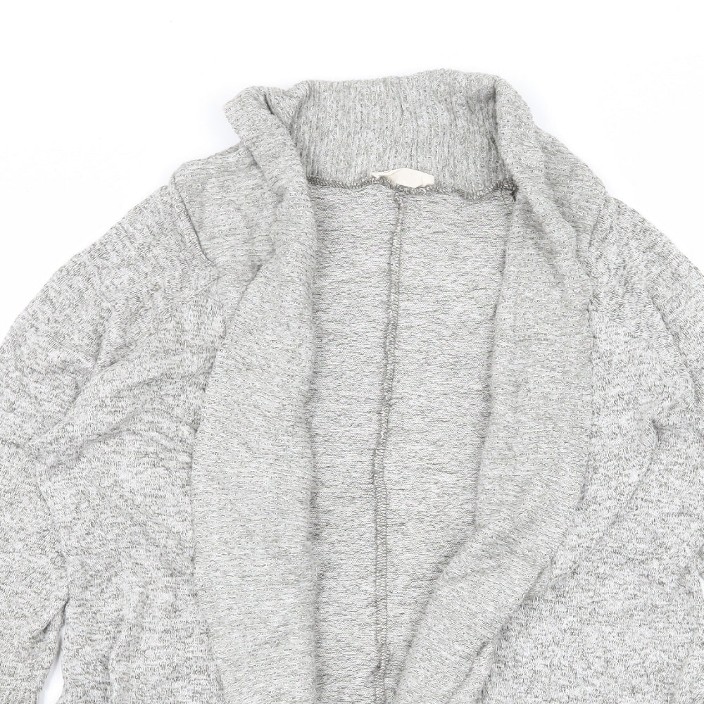 Oliva Rae Womens Grey  Knit Cardigan Jumper Size M