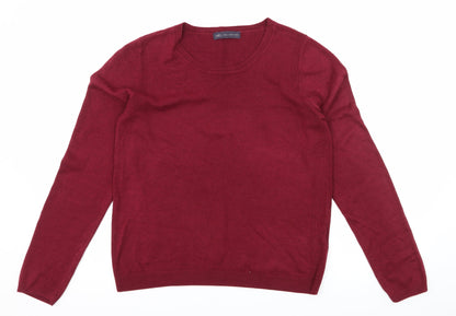 Marks and Spencer Womens Purple  Knit Pullover Jumper Size 12