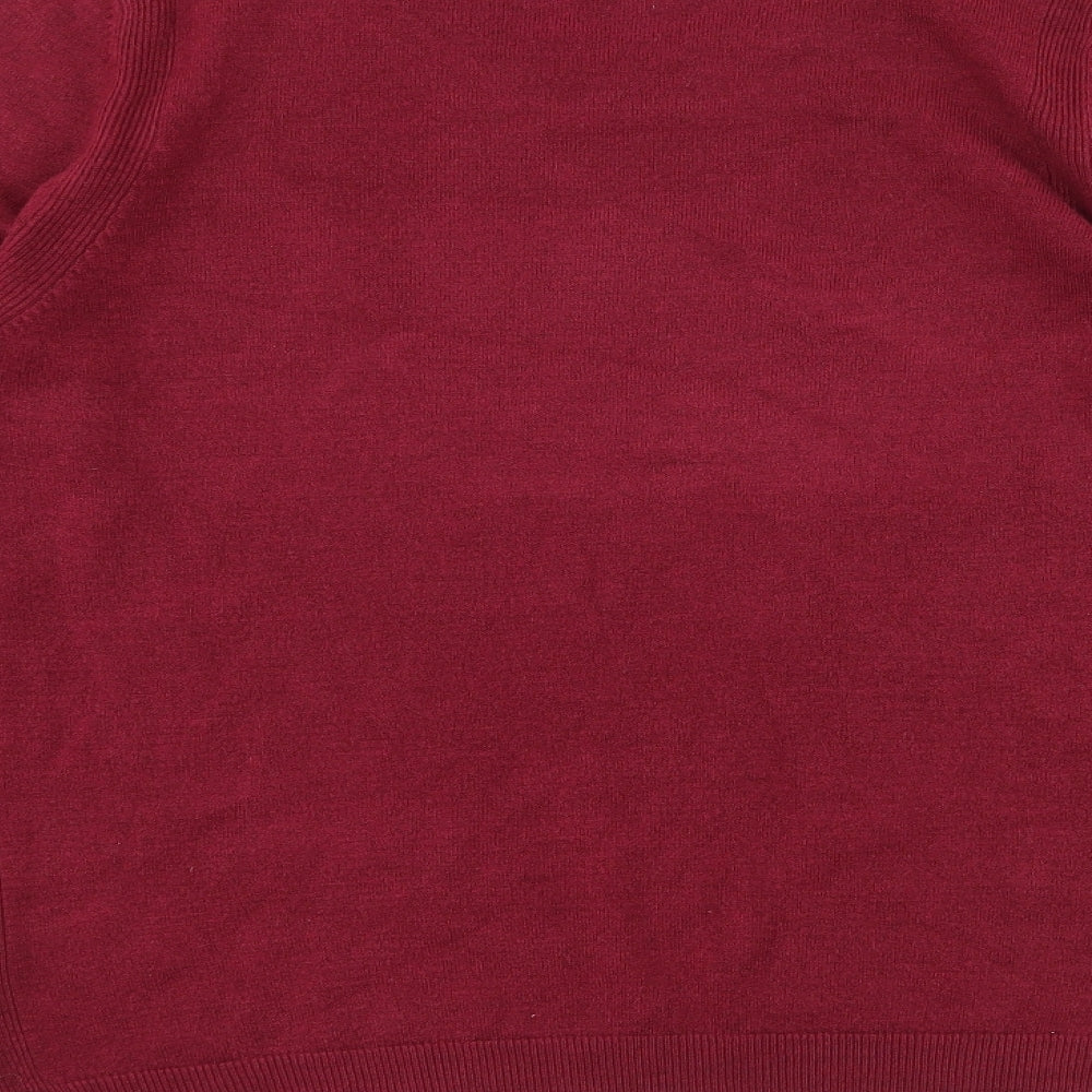 Marks and Spencer Womens Purple  Knit Pullover Jumper Size 12