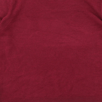 Marks and Spencer Womens Purple  Knit Pullover Jumper Size 12