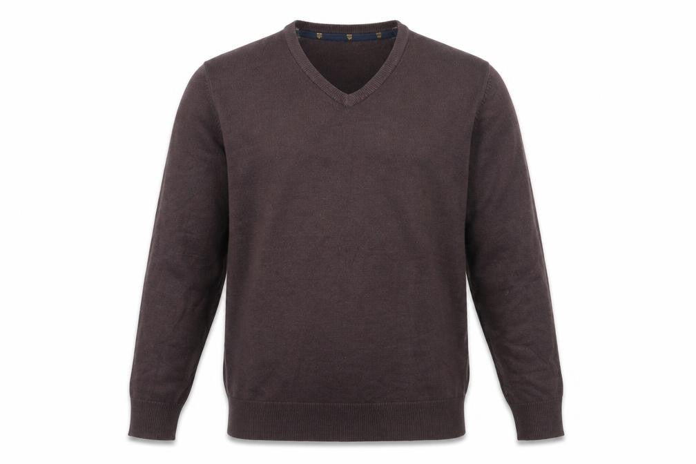 Broadbent Boothroyds Mens Brown  Knit Pullover Jumper Size M