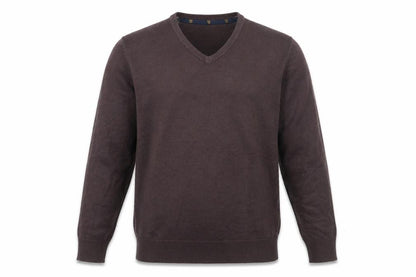 Broadbent Boothroyds Mens Brown  Knit Pullover Jumper Size M