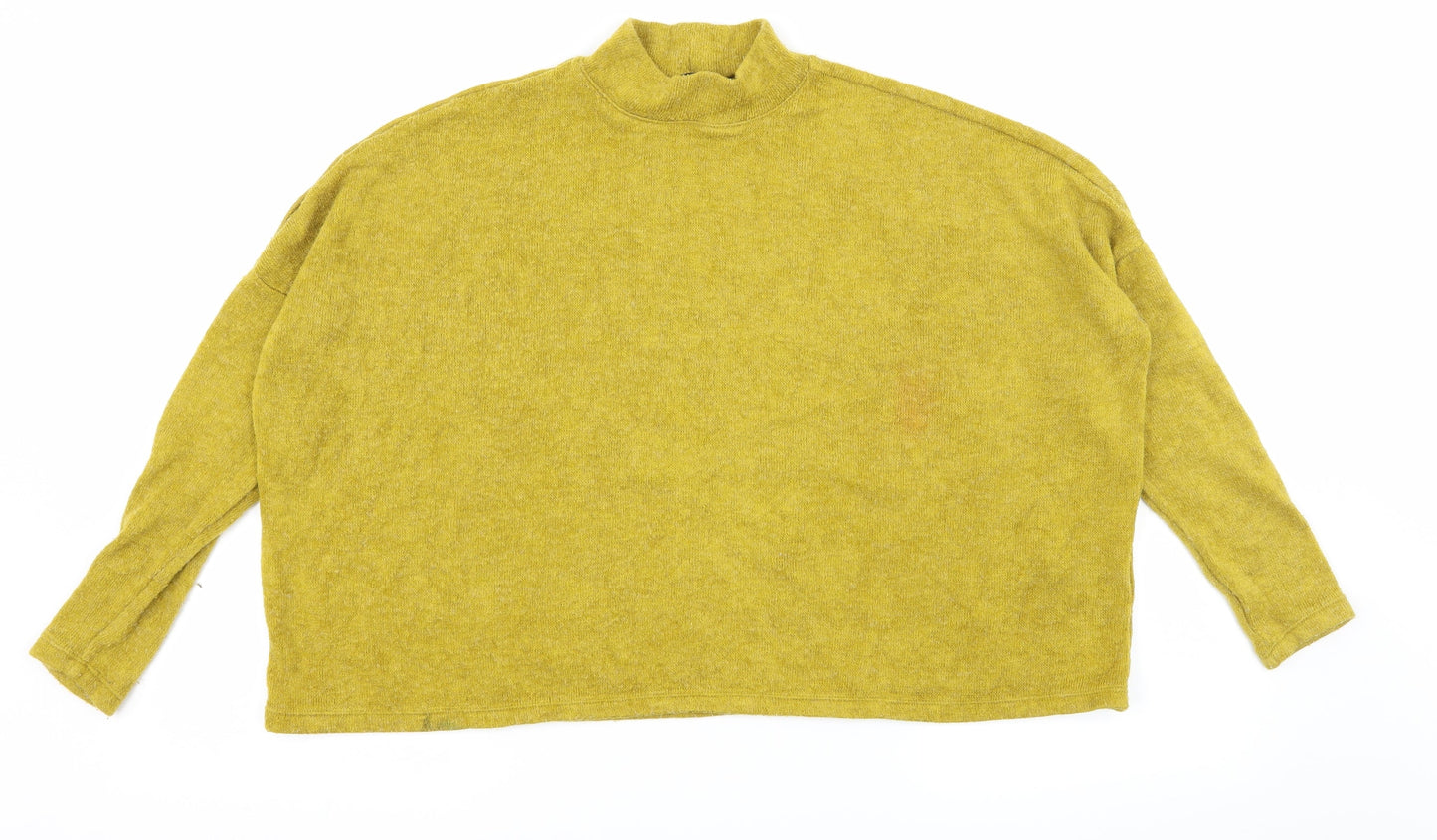 Divided by H&M Womens Yellow  Knit Pullover Jumper Size XS
