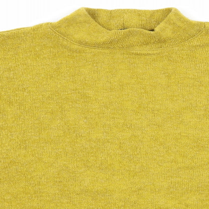Divided by H&M Womens Yellow  Knit Pullover Jumper Size XS