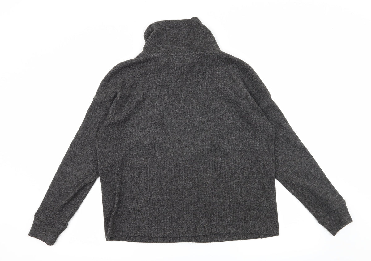 Tu Womens Grey  Knit Pullover Jumper Size 8