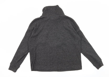 Tu Womens Grey  Knit Pullover Jumper Size 8
