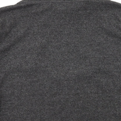 Tu Womens Grey  Knit Pullover Jumper Size 8