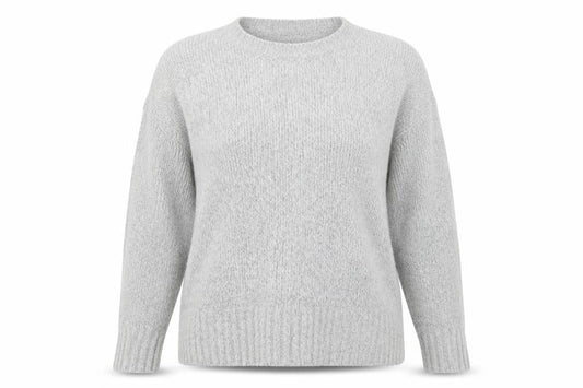 Zara Womens Grey  Knit Pullover Jumper Size M