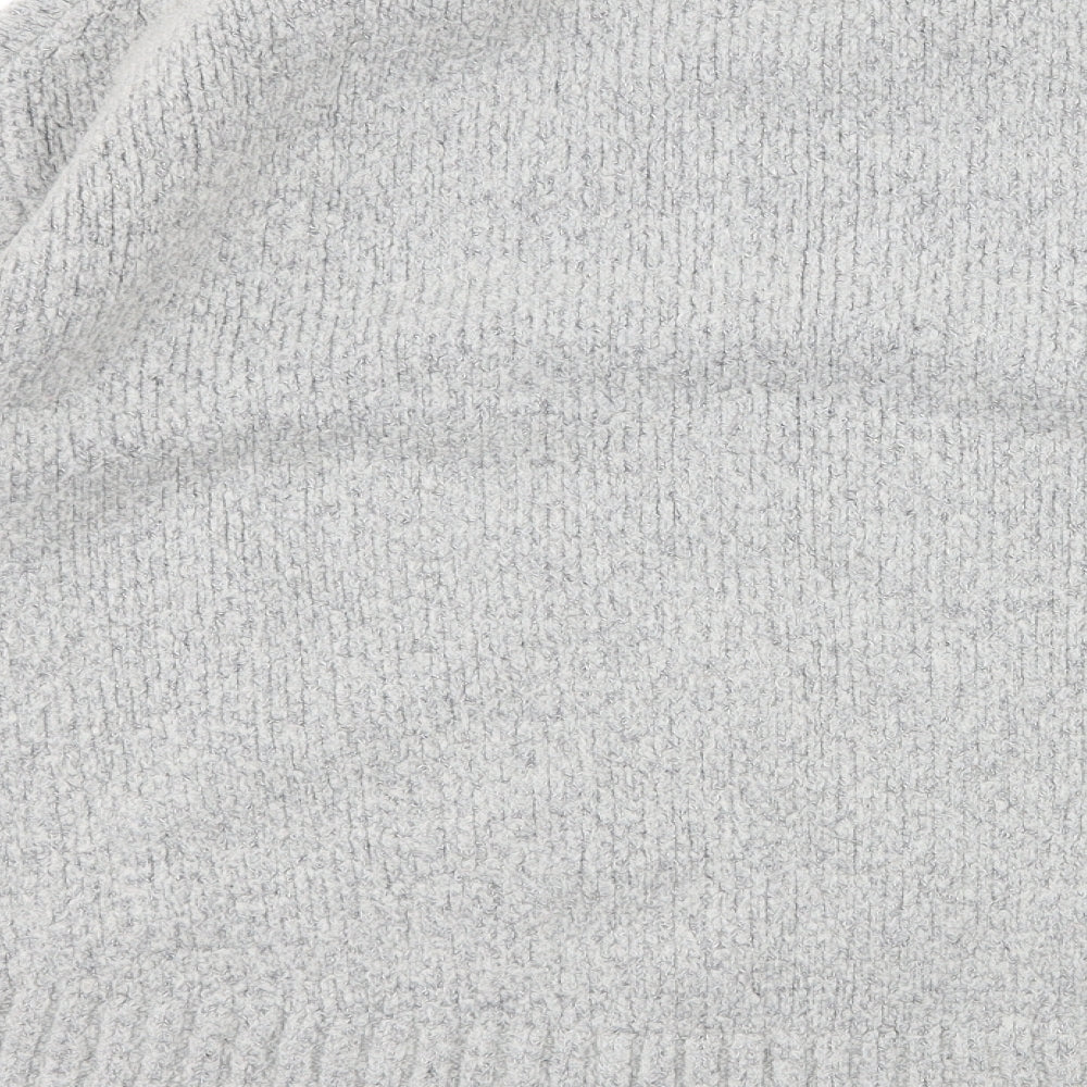 Zara Womens Grey  Knit Pullover Jumper Size M