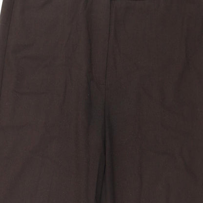 Womens UK Size 14 Marks and Spencer Regular Fit  Brown Trousers