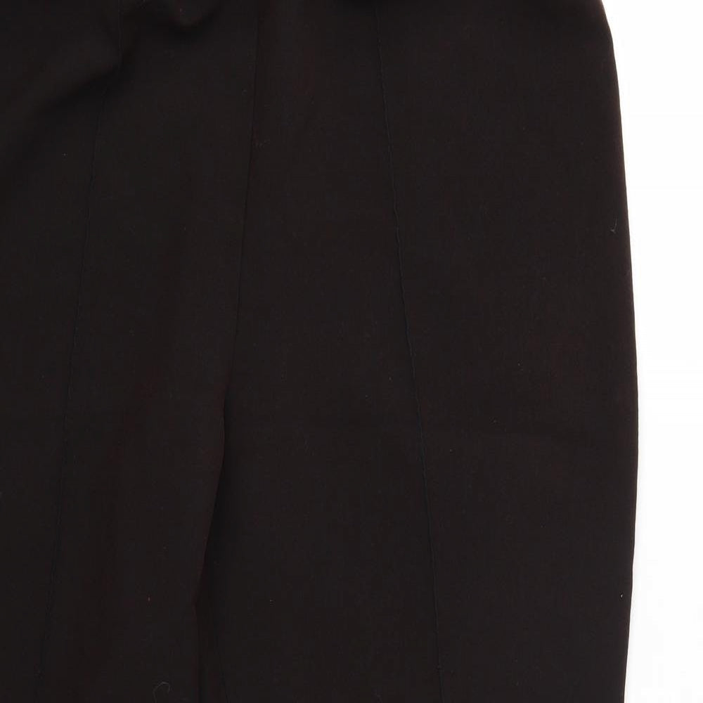 Womens UK Size 14 BM Regular Fit  Brown Trousers