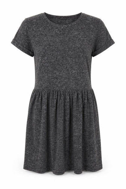 Front view of Internationale women’s grey a-line, size UK 8