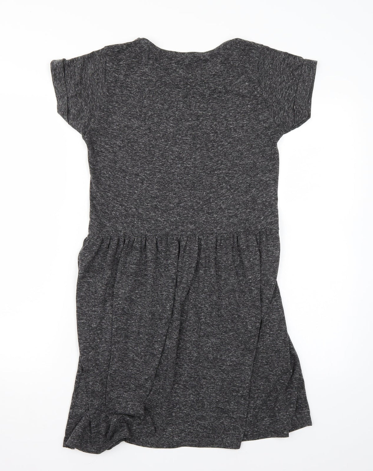 Back view of Internationale women’s grey a-line, size UK 8