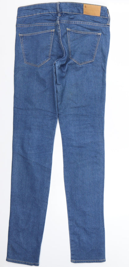 & denim Womens Blue   Straight Jeans Size 8 L32 in