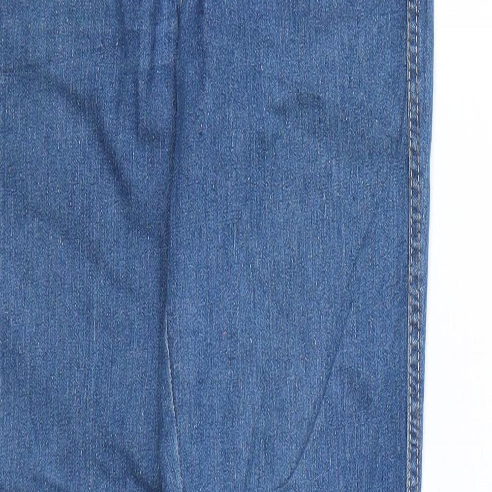 & denim Womens Blue   Straight Jeans Size 8 L32 in