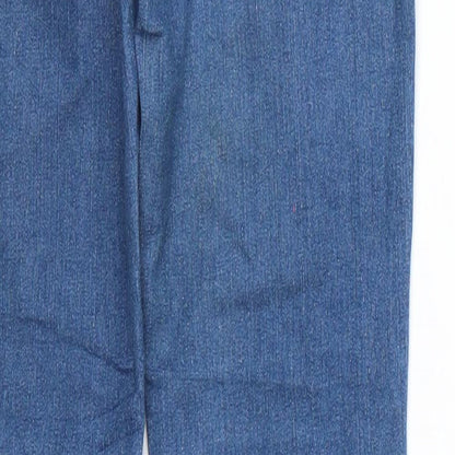 & denim Womens Blue   Straight Jeans Size 8 L32 in