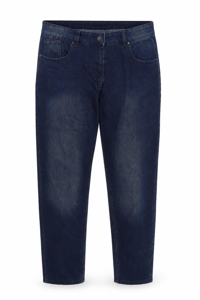 Womens UK Size 42 beloved Regular Fit Cropped Blue Jeans