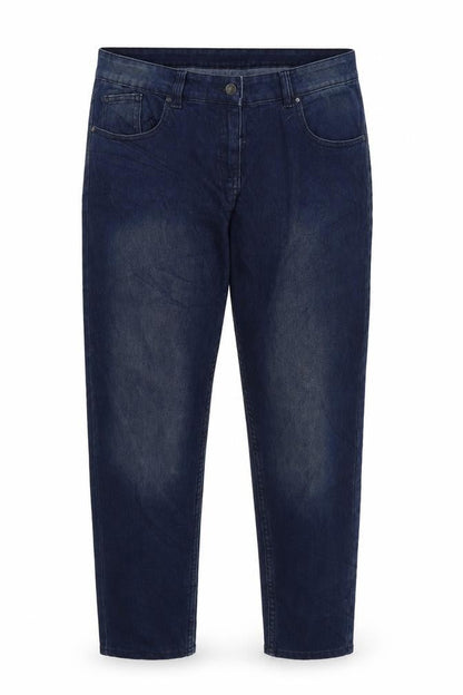 Womens UK Size 42 beloved Regular Fit Cropped Blue Jeans