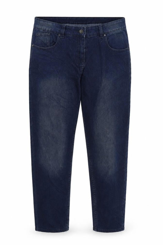 Womens UK Size 42 beloved Regular Fit Cropped Blue Jeans