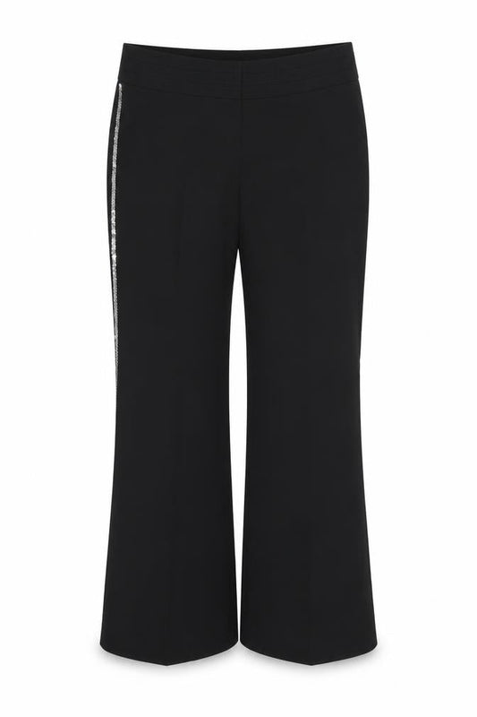 Womens UK Size 14 F&F Regular Fit  Black Trousers
