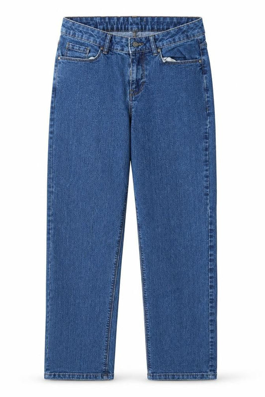 Womens UK Size 30 Peacocks Regular Fit Straight Blue Jeans