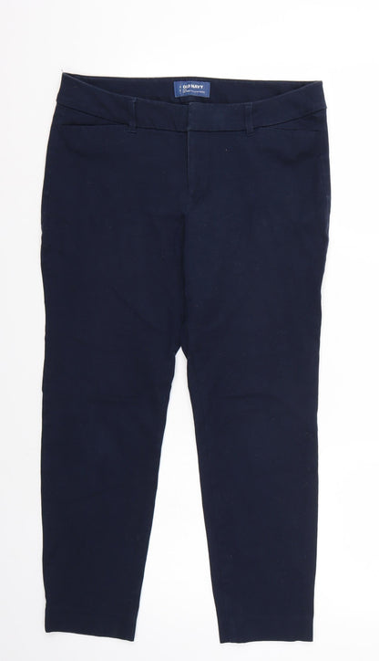 Old Navy Womens Blue   Cropped Jeans Size 8 L24 in