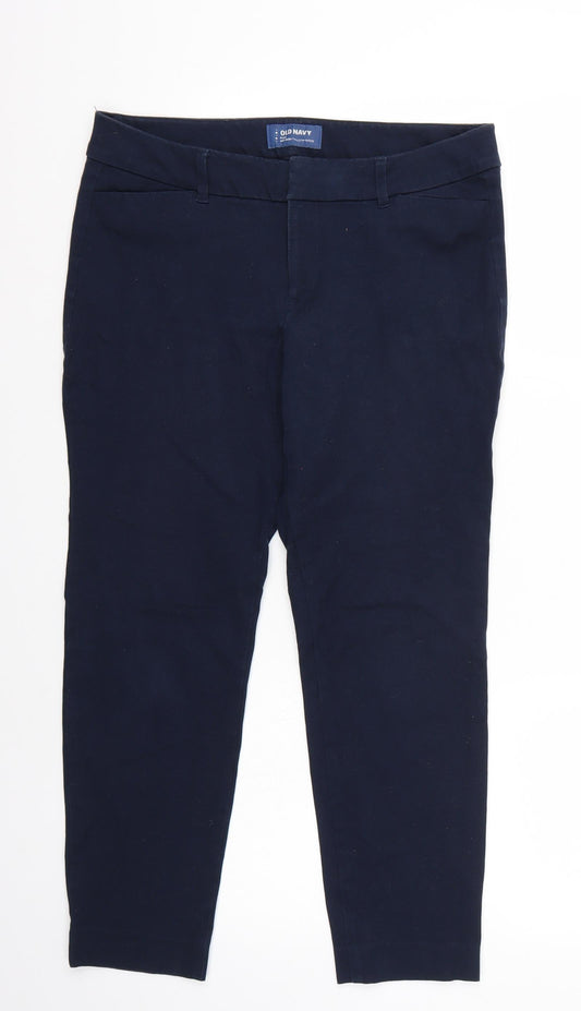 Old Navy Womens Blue   Cropped Jeans Size 8 L24 in