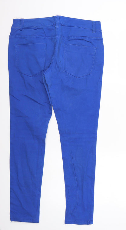1932 Womens Blue   Straight Jeans Size 12 L28 in