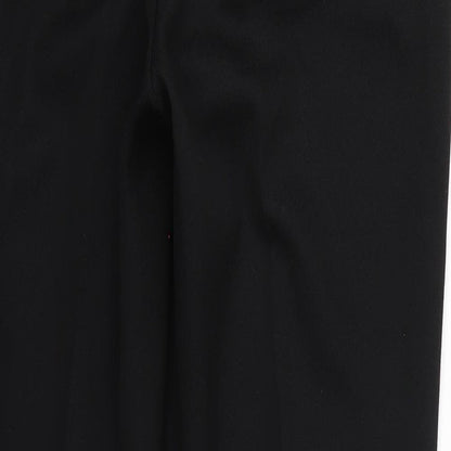 Womens UK Size 4 Theory Regular Fit  Black Trousers