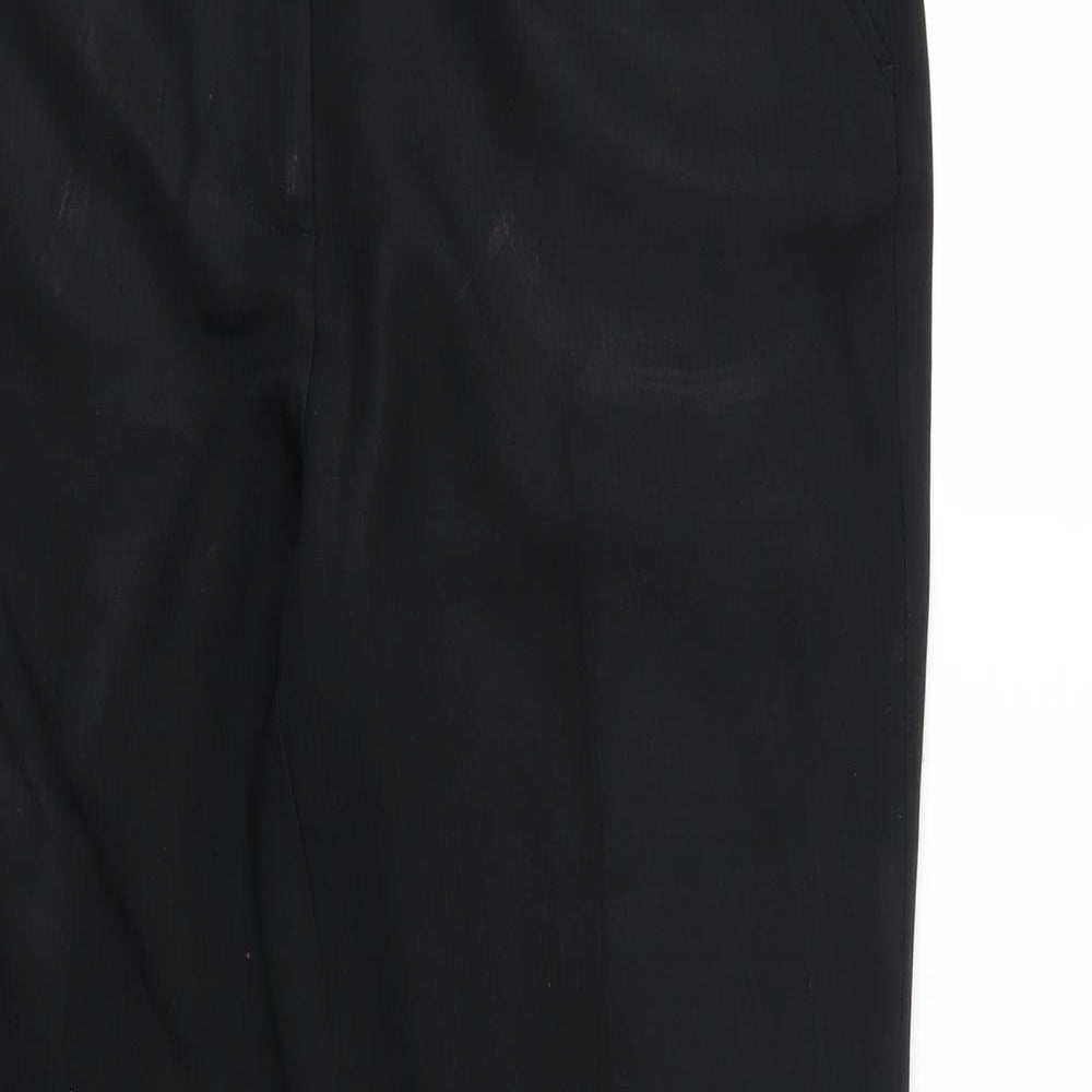 TU Womens Black   Trousers  Size 10 L31 in